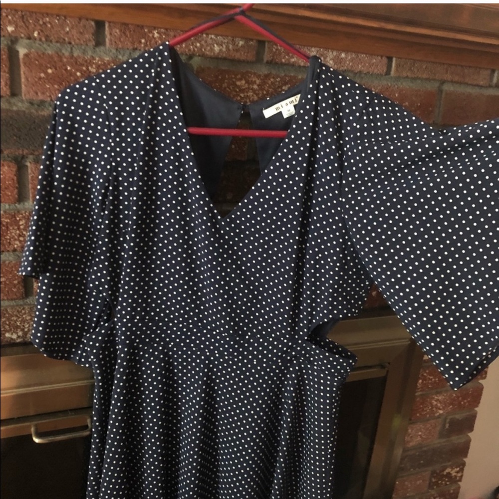 Francesca’s Polka Dot Dress